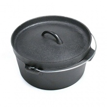 Big BBQ Dutch Oven aus Gusseisen in verschiedenen Gren, Gre, 4.5qt Bild 1