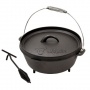 BBQ-Bull, DO6 Dutch Oven Topf, Kochtopf aus Gusseisen Bild 1
