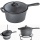 TecTake, 7 teiliges Dutch Oven Kochtopf Set aus Gusseisen in Holzkiste Bild 3