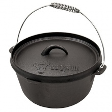 BBQ-Bull, 4,5 QT Dutch Oven Topf DOX45, Kochtopf aus Gusseisen Bild 1