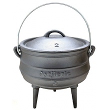 Potjie Gr.2, Sdafrikanischer Dutch Oven, fr 2 - 6 Personen Bild 1