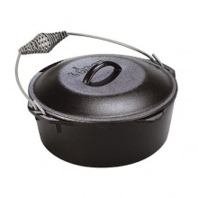 Lodge Cookware, Dutch Oven, Topf mit Henkel, inkl. Deckel, 26 cm,L-8DO3 Bild 1