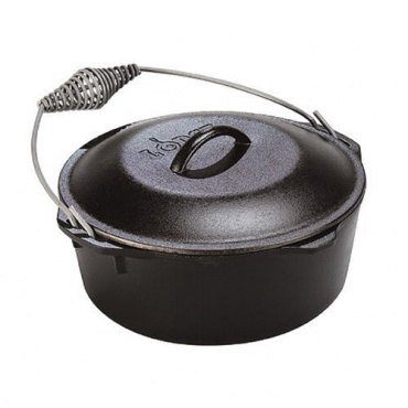 Lodge Cookware, Dutch Oven, Topf mit Henkel, inkl. Deckel, 26 cm,L-8DO3 Bild 1