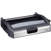Steba VG200 BBQ Tischgrill mit Glasdeckel, Elektrogrill  Bild 1