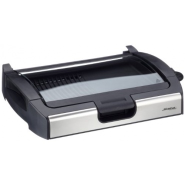 Steba VG200 BBQ Tischgrill mit Glasdeckel, Elektrogrill  Bild 1