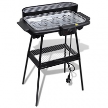Grill BBQ Standgrill Barbecue Tischgrill Elektrogrill von vidaXL Bild 1