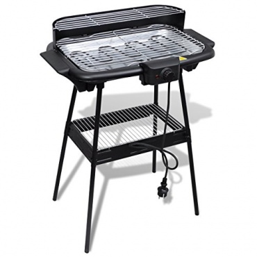 Grill BBQ Standgrill Barbecue Tischgrill Elektrogrill von vidaXL Bild 1