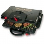 2000 Watt Elektrogrill Tischgrill mit geriffelten Grillflchen Bild 1