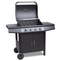 Gasgrill BBQ GRILLWAGEN 4 Edelstahl von Clictrade Bild 1