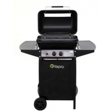 Tepro Lavastein Gasgrill Irvine, Grillwagen mit Rollen Bild 1