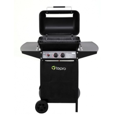 Tepro Lavastein Gasgrill Irvine, Grillwagen mit Rollen Bild 1