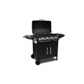 Edelstahl Gasgrill Grill Grillwagen Barbecue BBQ 4+1 von vidaXL Bild 1