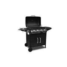 Edelstahl Gasgrill Grill Grillwagen Barbecue BBQ 4+1 von vidaXL Bild 1