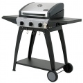 BBQ-Bull, Gasgrill Genf, Grillwagen mit 3 Brenner und Seitenkochstelle Bild 1