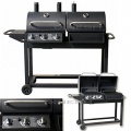 2in1 DUO SMOKER GASGRILL BARBECUE BBQ GAS GRILLWAGEN von Di-Nesh Bild 1