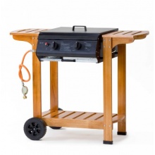 Tepro Gasgrill, Grillwagen mit Holzgestell Pittsburgh Bild 1