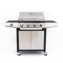 Rustler LP-0210A Edelstahl BBQ Gas Grill RS 800, 4 Hauptbrenner 3,5 kW, Bild 1
