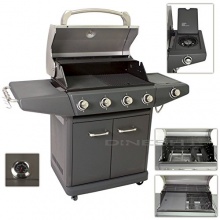FLAME GASGRILL BBQ BARBECUE GRILLWAGEN BRENNER von Di-Nesh Bild 1