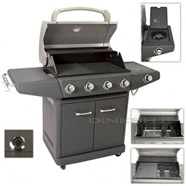 FLAME GASGRILL BBQ BARBECUE GRILLWAGEN BRENNER von Di-Nesh Bild 1