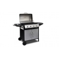 visaXL Gasgrill Grill Grillwagen Barbecue BBQ 4+1 mit Temperaturanzeige  Bild 1