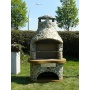 Torino Sun beige Grillkamin Bild 1