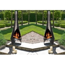 Buschbeck Gartenkamin Colorado 125 cm Grillkamin  Bild 1