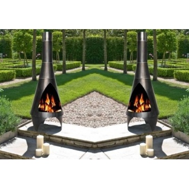 Buschbeck Gartenkamin Colorado 125 cm Grillkamin  Bild 1