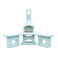 Nova Grillkamin Auenkche wei, Wellfire, SPM Bild 1