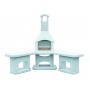Nova Grillkamin Auenkche wei, Wellfire, SPM Bild 1