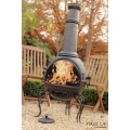 La Hacienda Groer Grill-Kamin aus Stahl, Grillkamin von Oxford Barbecues Bild 1