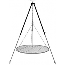 Schwenkgrill Dreibein 1,8 m mit Grillrost Grillstelle 80 cm, Grilplanet Bild 1