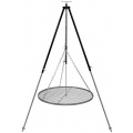 Schwenkgrill Dreibein 1,8 m Grillstelle mit Grillrost Edelstahl 60 cm Bild 1
