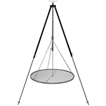 Schwenkgrill Dreibein 1,8 m Grillstelle mit Grillrost Edelstahl 60 cm Bild 1