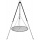 Schwenkgrill Dreibein 1,8 m Grillstelle mit Grillrost Edelstahl 60 cm Bild 1