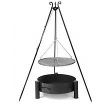 Schwenkgrill Dreibein Grillstelle 70cm inkl. Feuerschale Pan 33 80cm Bild 1