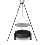 Schwenkgrill Dreibein Grillstelle 70cm inkl. Feuerschale Pan 33 80cm Bild 1