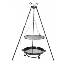Schwenkgrill Grillstelle Dreibein 50cm inkl. Feuerschale Pan 32, 60cm, Farmcook Bild 1