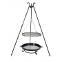 Schwenkgrill Grillstelle Dreibein 50cm inkl. Feuerschale Pan 32, 60cm, Farmcook Bild 1