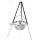 Gulaschkessel 20 Liter Edelstahl im Set mit Deckel Grillstelle  Bild 1