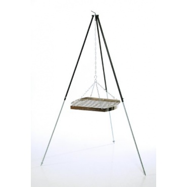 original ungarisches Dreibein 1,80 m mit Grillrost 60 cm, Grillstelle von acerto Bild 1