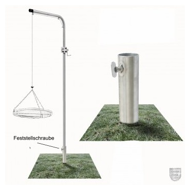 Galgengrill mit Grillrost 50 cm Durchmesser, Grillstelle Bild 1