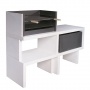 Grillbar Gartenkamin Modell 35 mit Seitentisch, Grillstelle von Hogar Decora Bild 1
