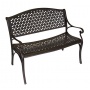 Gartenbank Venezia Aluguss bronze antik Bild 1