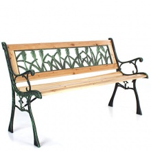 Gartenbank aus Gusseisen 54x74x122cm  Bild 1