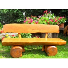 Gartenbank Eiche Bild 1