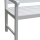 Gartenbank wei 154cm 3 Sitzer  Bild 4