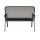 Gartenbank 2 sitzer Streckmetall eisengrau Bild 3