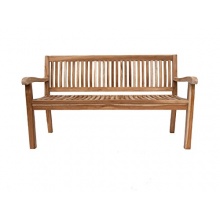 3Sitzer Gartenbank 150cm robust Bild 1