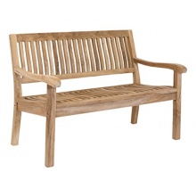 Gartenbank Teak 150x90x6cm Bild 1