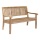 Gartenbank Teak 150x90x6cm Bild 1